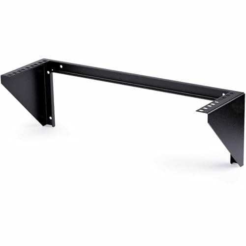 StarTech.com 3U 19in Steel Vertical Wall Mount Equipment Rack Bracket ...