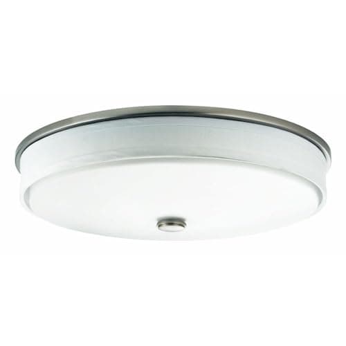 Kichler 10886NILED Ceiling Space LED 17 inch Brushed Nickel Flush Mount ...