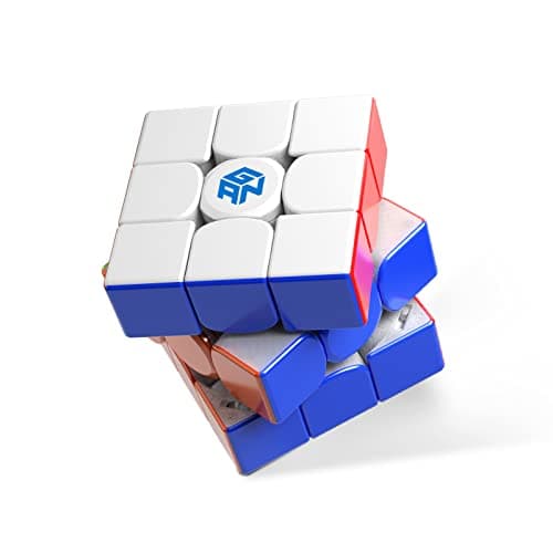 Bukefuno GAN 12 Maglev UV 3x3 Magnetic Magic Cube Speed Puzzle GAN12 Maglev UV 3x3 Stickerless Cube Magic 3x3x3 Gans Cubes Flagship (UV Coated Glossy & Primary Internal)