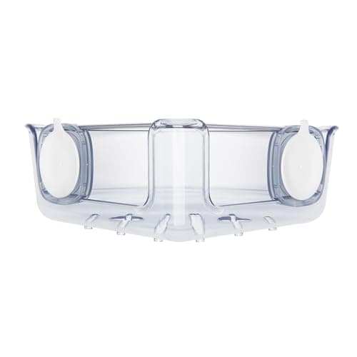 OXO Good Grips Clear Stronghold Large Suction Bath Shower Caddy in ...