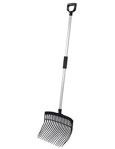 Indestructible manure fork with durable lightweight aluminum handle ...
