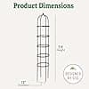 Amazon.com : Gardener's Supply Company 7 Ft Essex Round Trellis ...