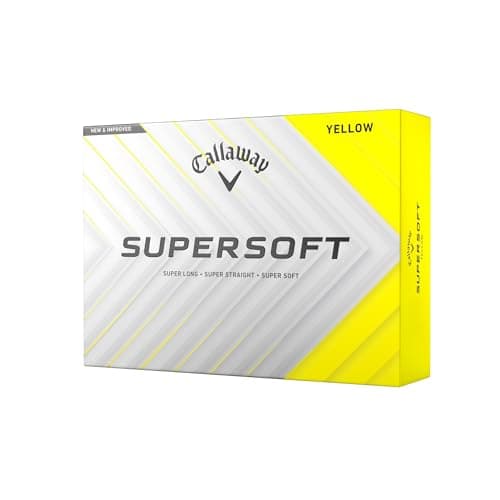 Callaway Supersoft MAX Yellow Golfbälle, gelb | Golf Brothers.de