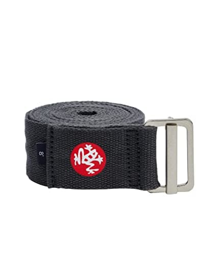 Manduka Align Yoga Mat Strap, Thunder, 8 Feet