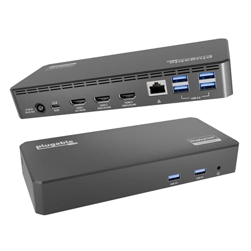 Plugable USB-C Triple Display Docking Station