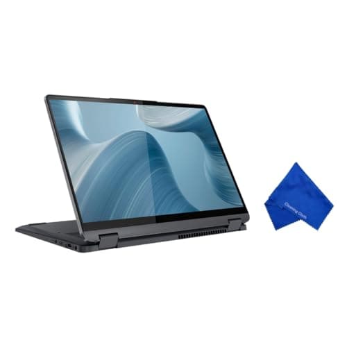 Lenovo Flex 5i 14" WUXGA 2-in-1 Touchscreen Laptop - Intel Core i5-1235U, 8GB RAM, 512GB SSD, Windows 11 S Mode (with Microfiber Cloth) - Strom Grey (82R700L5US)