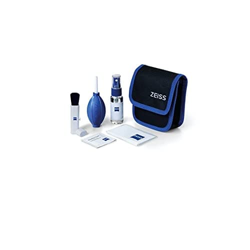ZEISS 2oz Spray and Microfiber Lens Cleaner Care Kit for Coated Lenses, Binoculars, Scopes, Cameras, and Glasses, White, 2 Fl Oz w/ Cloth