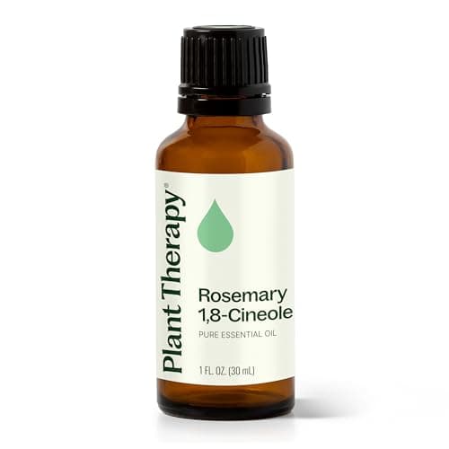 Plant Therapy Rosemary Essential Oil | 100% Pure, Undiluted, Natural Aromatherapy, Therapeutic Grade | 30 mL (1 oz)