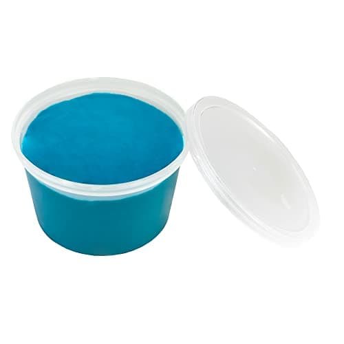 CanDo Microwavable TheraPutty Exercise Material, Blue: Firm, 1 lb