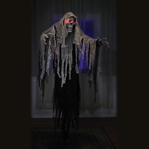 Spirit Halloween 6ft Light-Up Hanging Reaper