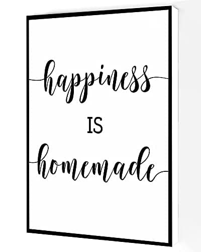 iCanvas "Happiness is Homemade" by Imperfect Dust Framed - Bed Bath ...