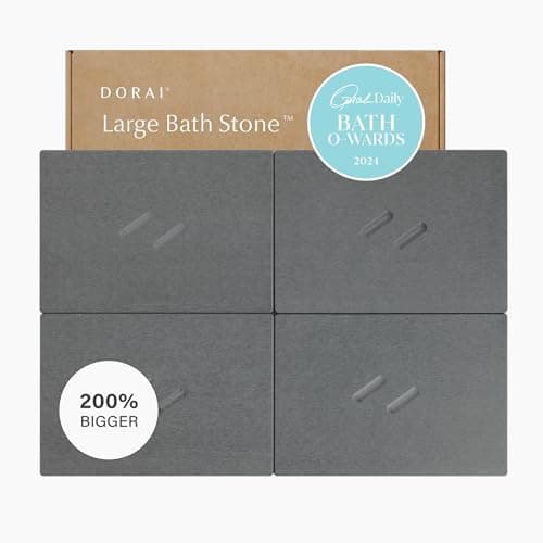 Amazon.com: Dorai Home Bath Stone – Luxury Diatomite Stone Bath Mat ...