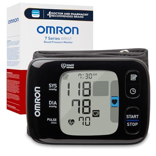 OMRON Gold Blood Pressure Monitor - Clinically Validated Wrist Blood Pressure Monitor - Use OMRON Connect App for Unlimited Measurements