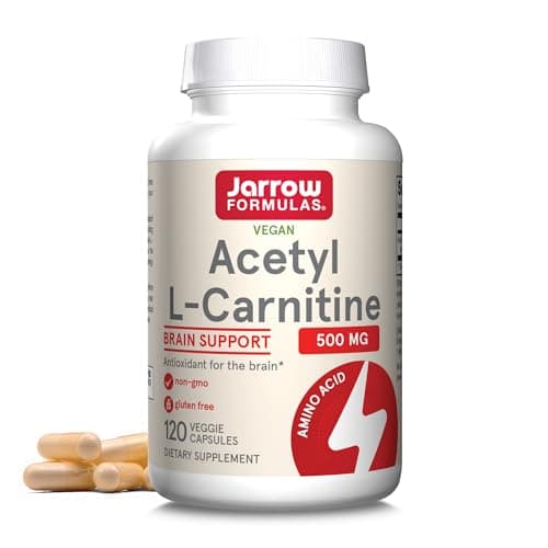 Jarrow Formulas Acetyl L-Carnitine 500mg 60 pcs • Price