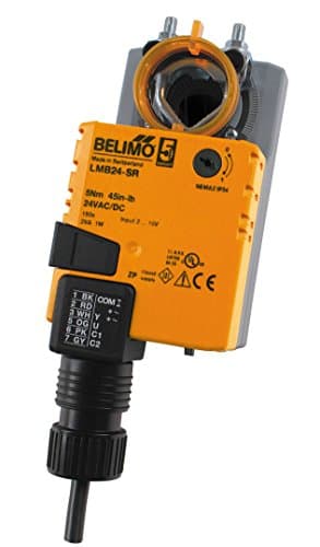 Belimo LMB24-3-T.1 Belimo LMB(X), LMQB(X), LMCB Series Non-Spring Return Damper Actuators 45 in-lb