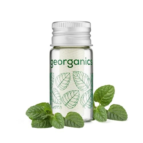 Georganics Natural Floss with Glass Dispenser in3 flavours