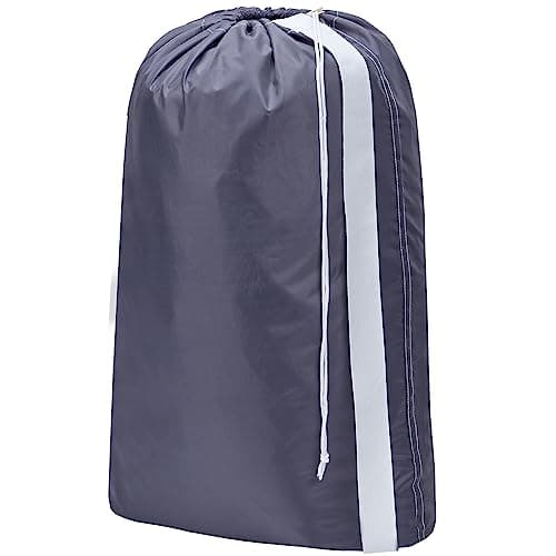 Amazon.com: HOMEST XL Nylon Laundry Bag with Strap, Large Dirty ...