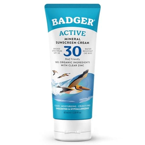 Crema solar mineral activa Badger SPF 30