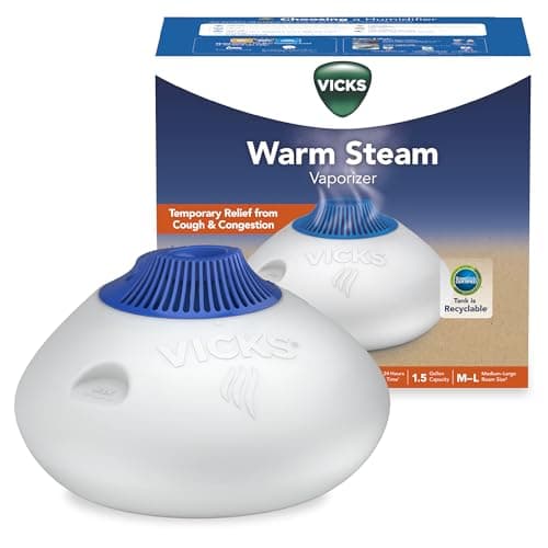 Vicks 1.5 Gallon Warm Steam Vaporizer with Night-Light, Model V150SGNL