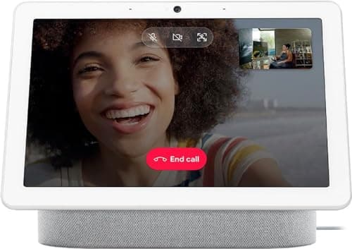Google Nest Hub Max Smart Speaker with Google Assistant Voice Control ...