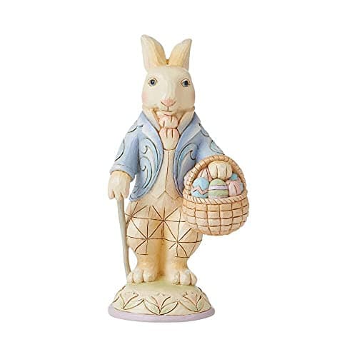 Jim Shore Bunny With Easter Basket Polyresin Heartwood Creek 6010275 ...
