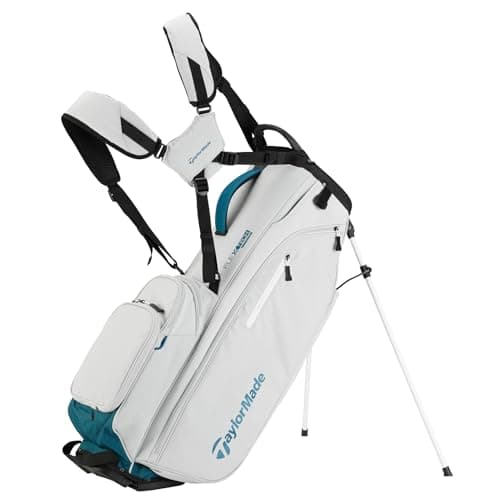TaylorMade FlexTech Crossover Golf Stand Bag - Red/Black/White