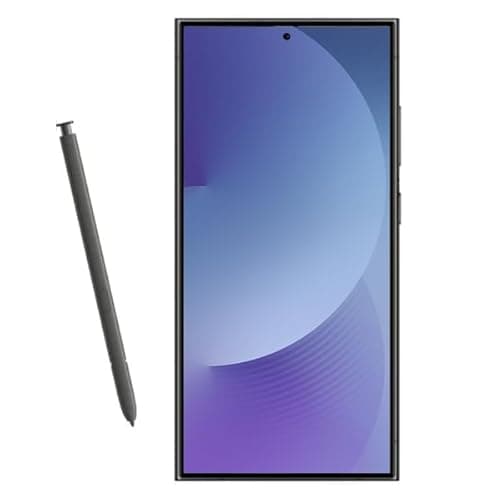 Samsung Galaxy S24 Ultra 5G - Titanium Black, 12GB+256GB, AI Enabled, S Pen, 120 Hz AMOLED Display, 200MP Camera, Nightography, Global Unlocked Version