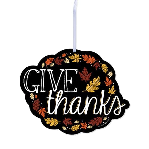 Glitzhome 42-Inch Happy Thanksgiving Yard Stake Sign