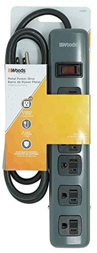 WOODS 6-Outlet Power Bar 414557811 | RONA