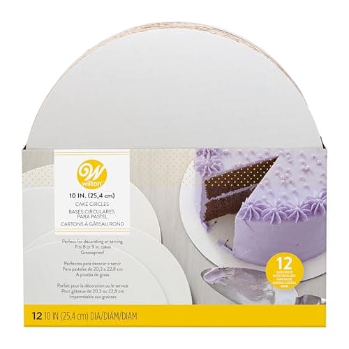 Wilton planches rondes pour gâteaux de 10 pouces (lot de 6)