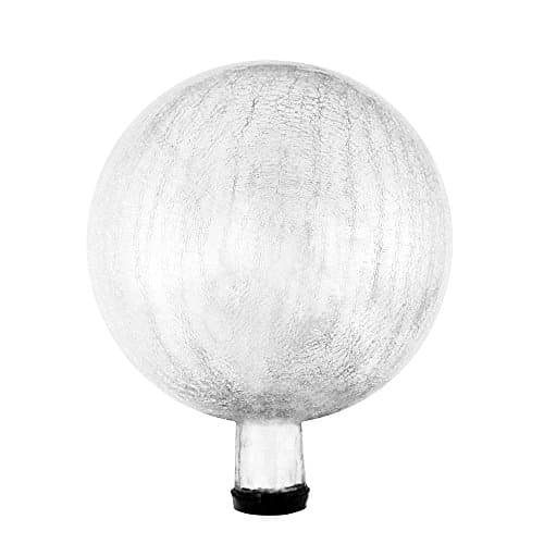 Achla Designs Crackle Glass Garden Toadstool Gazing Ball, Blue Lapis ...