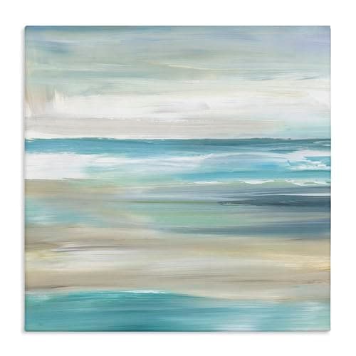 Stupell Industries Sunrise Over Ocean Waves Canvas Wall Art