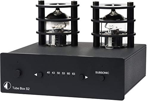 Pro-Ject Tube Box S2 Tube Phono Preamplifier - Black - Raw Music Store