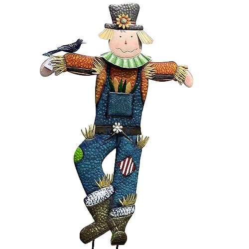The Holiday Aisle® Harvest Scarecrow Garden Stake | Wayfair