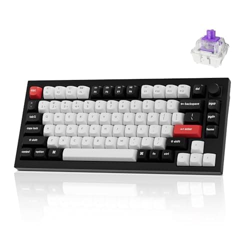 Keychron Q1 QMK Custom Wired Mechanical Keyboard (Fully Assembled ...
