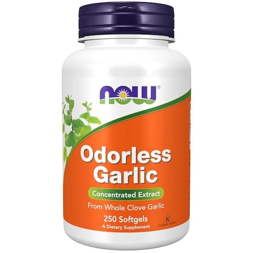 Now Foods Odorless Garlic 100 Softgels - Aesthetic Today UAE