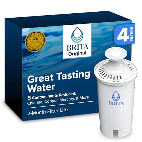 NEW Genuine Brita Standard Pitcher Replacement Filters 5-PACK | OB03 ...
