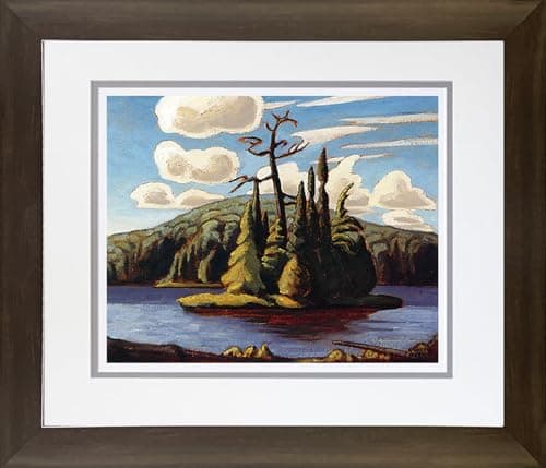 Lawren Harris Lake Superior Country framed print | Maxsold
