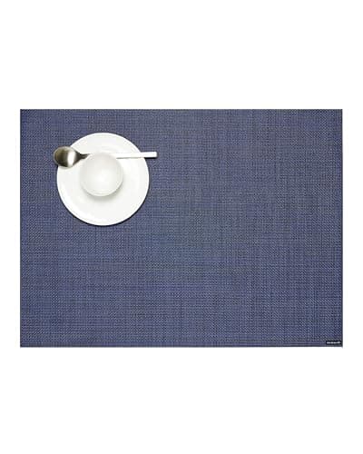 Mini Basketweave Placemat Rectangle Chambray by Chilewich Atkinson's Canada