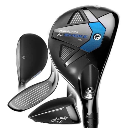 Callaway Golf Paradym AI Smoke HL Hybrid(Right,Cypher 60G,Regular Flex,4 Hybrid)