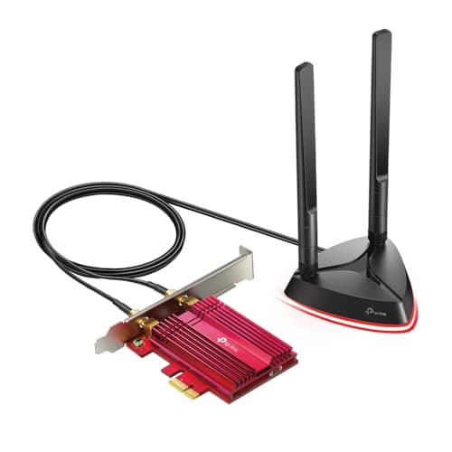 TP-Link WiFi 6 AX3000 PCIe WiFi Card (Archer TX3000E) - Up to 2400Mbps, Bluetooth 5.2, 802.11AX Dual Band Wireless Adapter with MU-MIMO,OFDMA,Ultra-Low Latency, Supports Windows 11, 10 (64bit) only