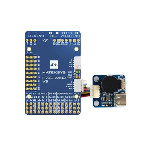 MATEK System H743-WLITE H743-Wing Flight Controller With OSD Compatible With 2-6S LiPo Lite ArduPilot INAV Compatible With RC FPV Drone Replacement Compatible With F765-WSE