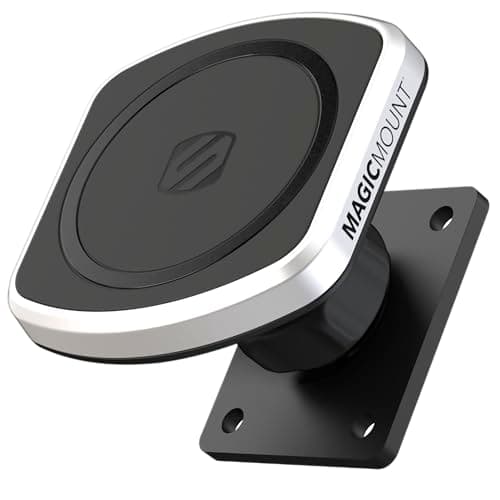 SCOSCHE MPDB MagicMount Pro Universal Magnetic Dash Smartphone/GPS Mount for the Car, Home or Office in Frustration Free Packaging