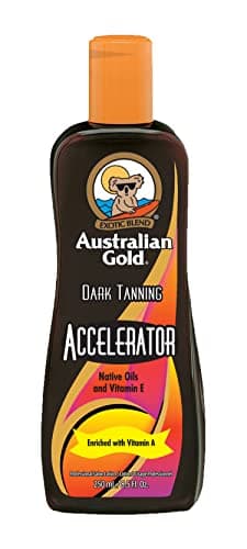 Australian Gold Rapid Tanning Intensifier Lotion, Coco Dreams, 8.5 Fl Oz | With Tea Tree Oil and Aloe Vera | Vitamin E