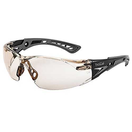Bolle Rush Safety Glasses with Smoke Anti-Fog Lens