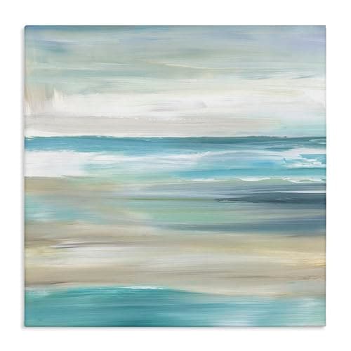 Stupell Industries Sunrise Over Ocean Waves Canvas Wall Art