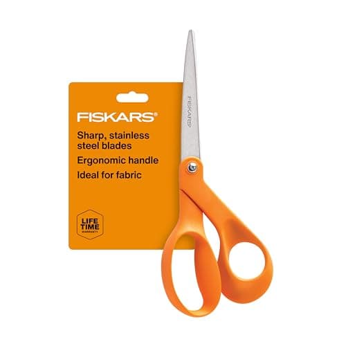Fiskars 8" Original Orange-Handled S…
