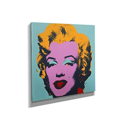 Marilyn Monroe Pop Art in Warhol Style Wall Art