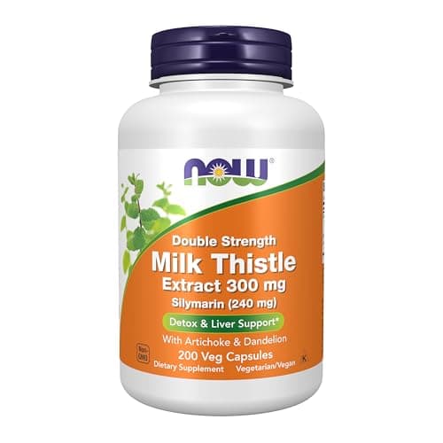 NOW Foods Silymarin Milk Thistle Extract 300 mg with Artichoke & Dandelion