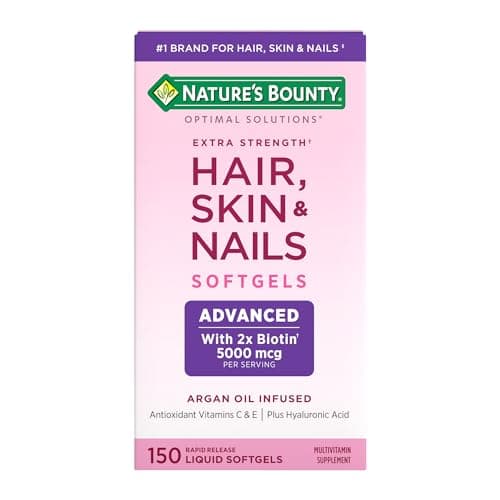 Amazon.com: Nutrafol Women's Balance Hair Growth Supplements, Ages ...